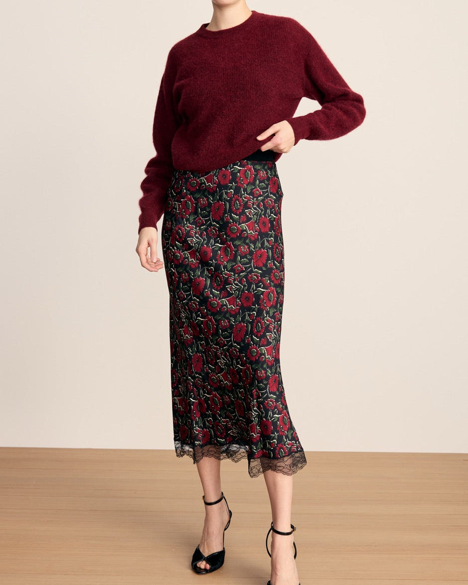 Veronica Beard Clover Skirt w Lace
