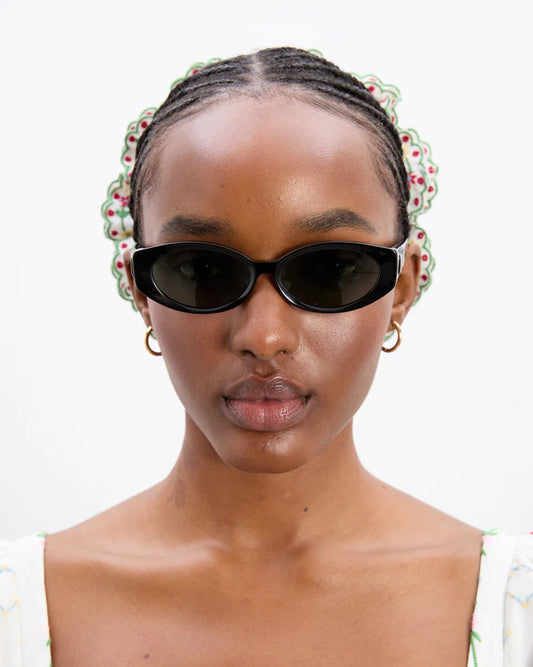 Damson Madder Catty Oval Sunglasses