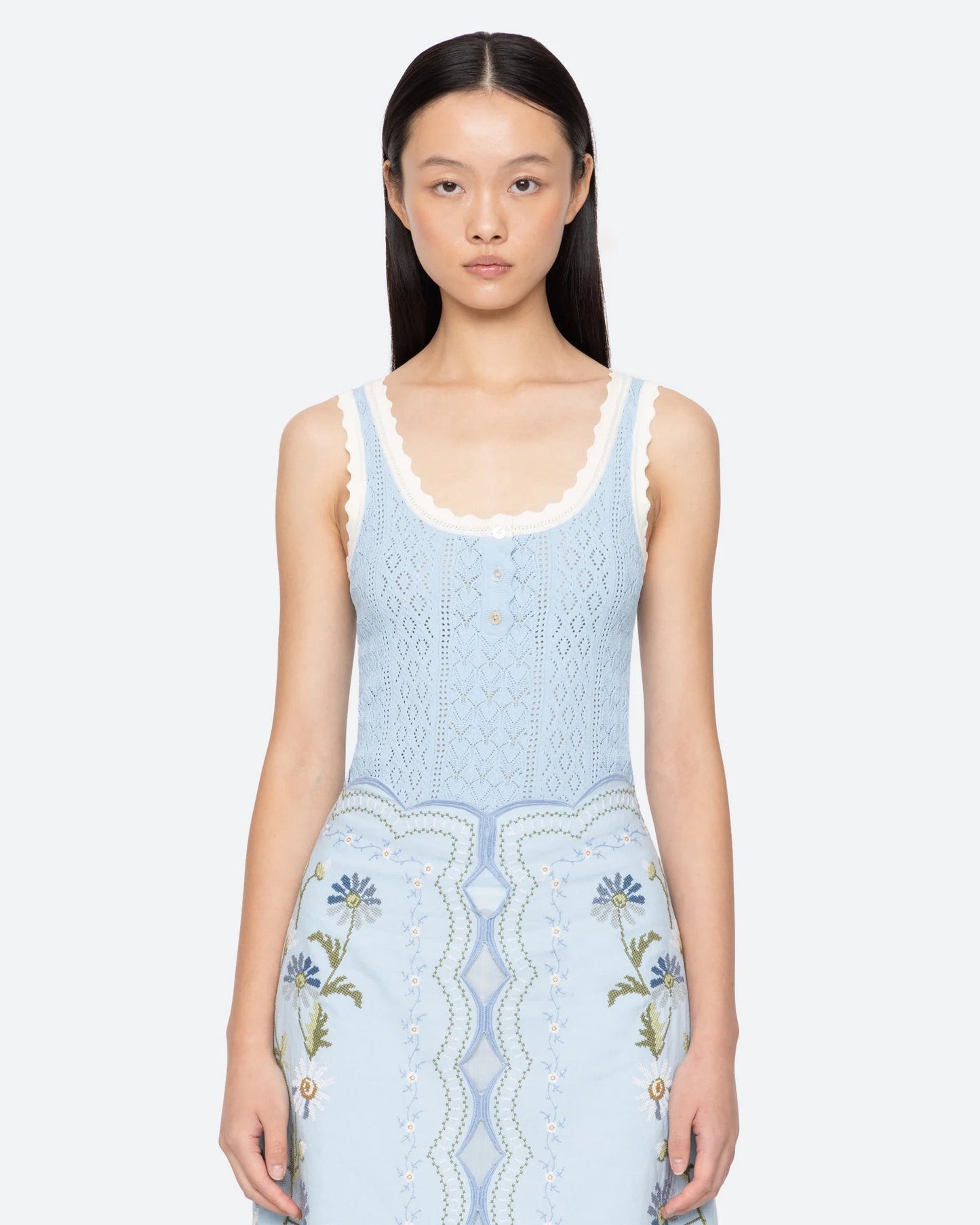 Sea NY Georgia Knit Tank