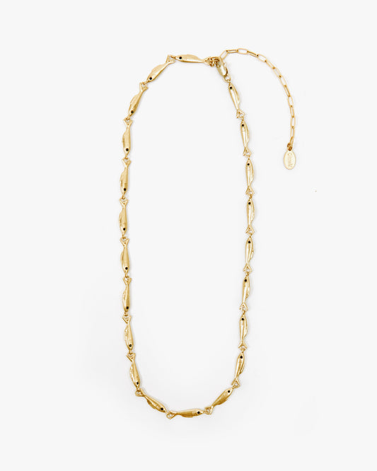 Clare V Sardine Chain Necklace - 16"