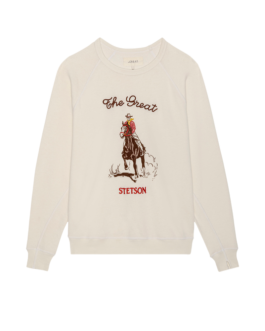 The Great The College Sweatshirt Stetson Graphic