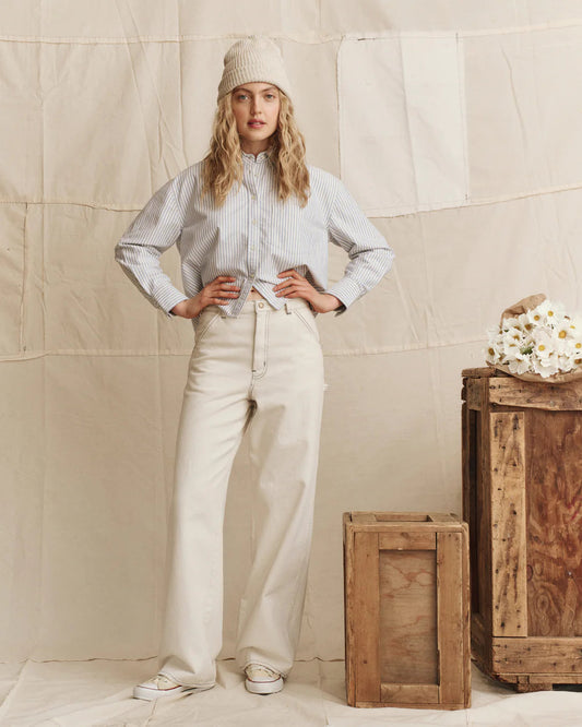 The Great The Cropped Oxford Shirt