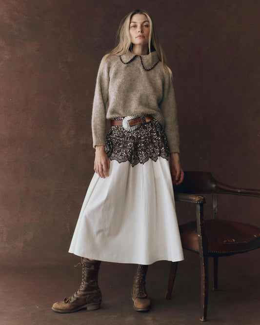 The Great Crochet Collar Pullover