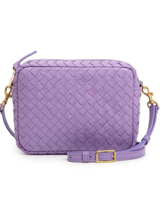 Clare V Midi Sac - Medium Woven Diagonal