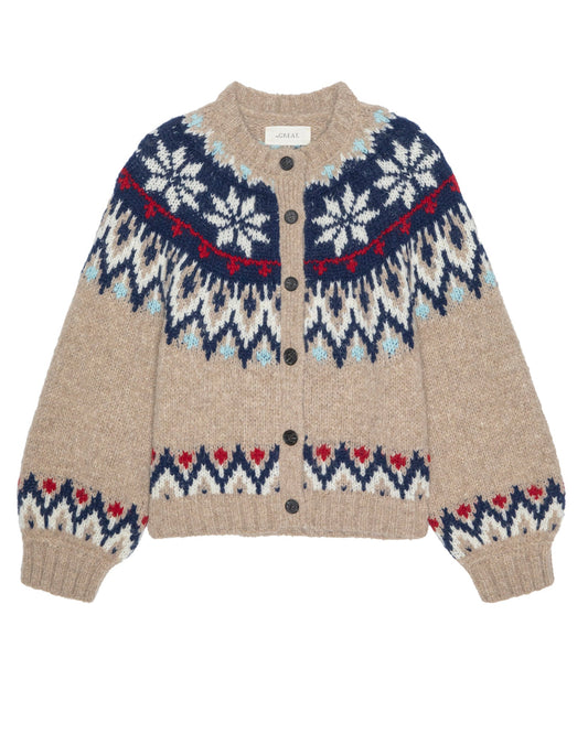 The Great The Winter Fairisle Cardigan