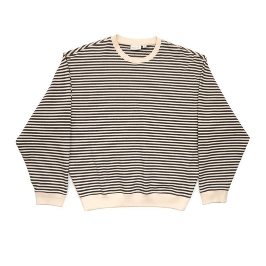 Clare V Oversized Sweatshirt - Stripes