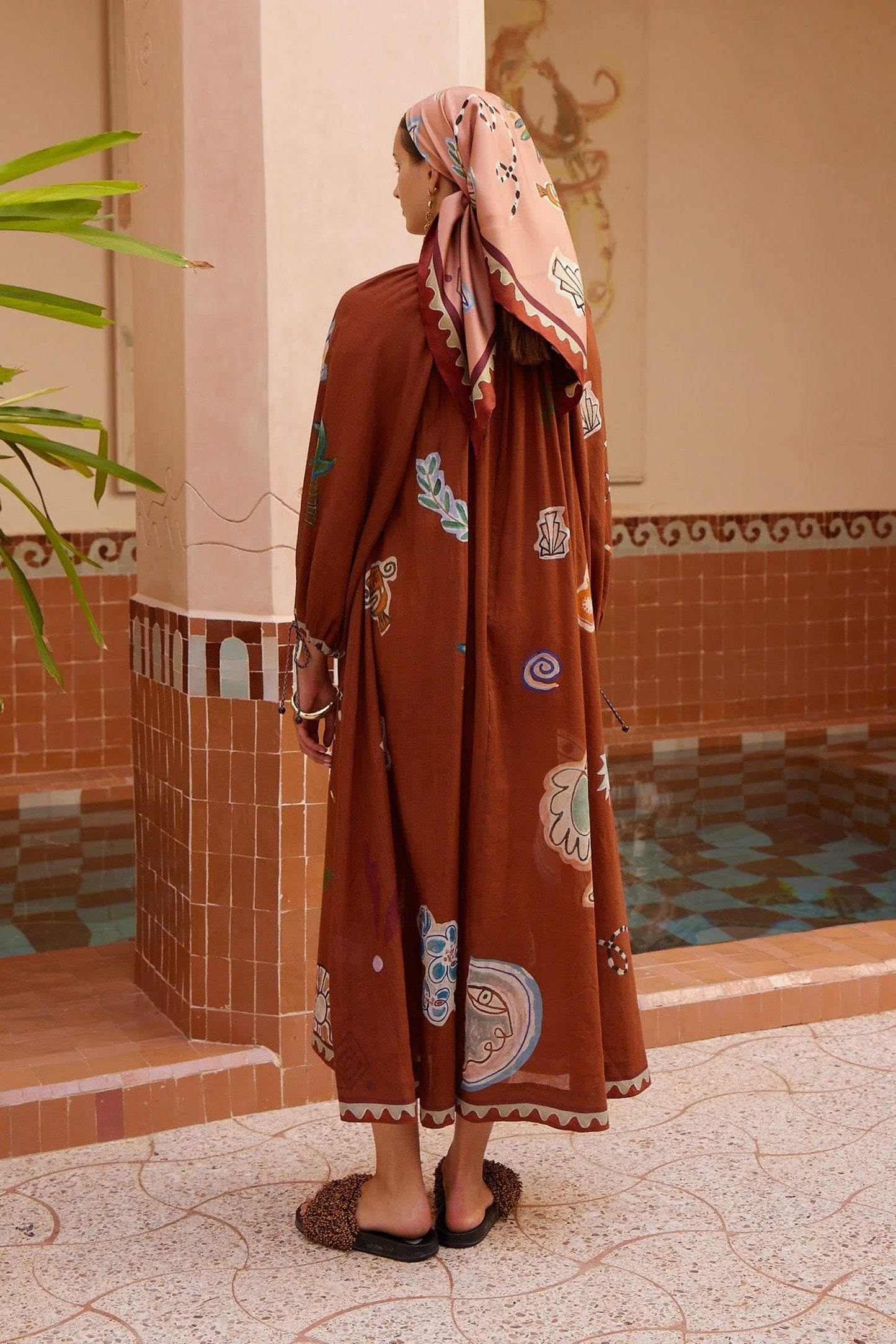 Alemais Laurence Tie Front Shirtdress