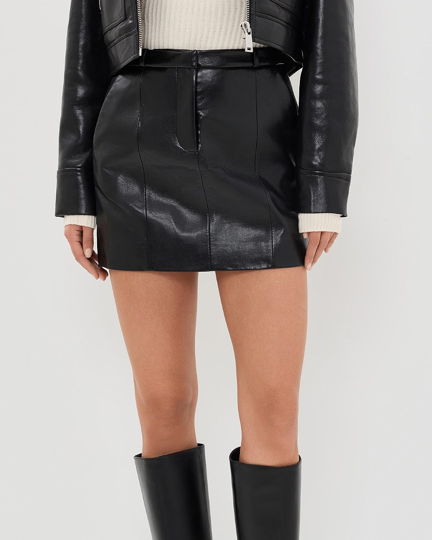 Anine Bing Benedict Mini Skirt