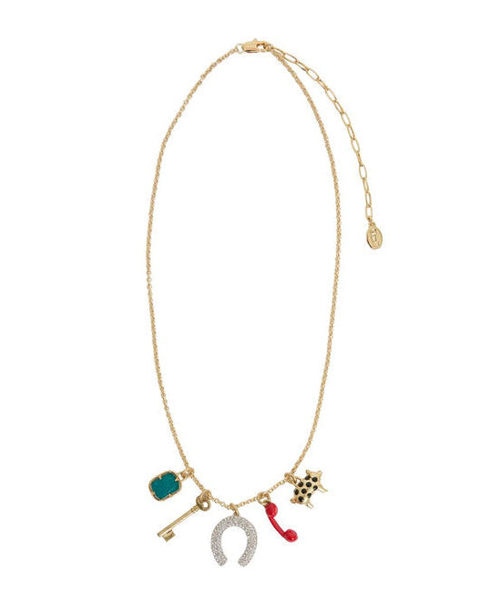 Clare V Gigi Charm Necklace