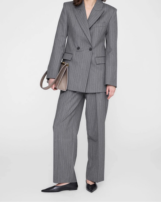 Anine Bing Trent Cropped Trouser