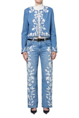 Citizens Flora Jacket w Floral Emb