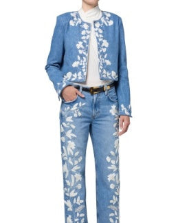 Citizens Flora Jacket w Floral Emb