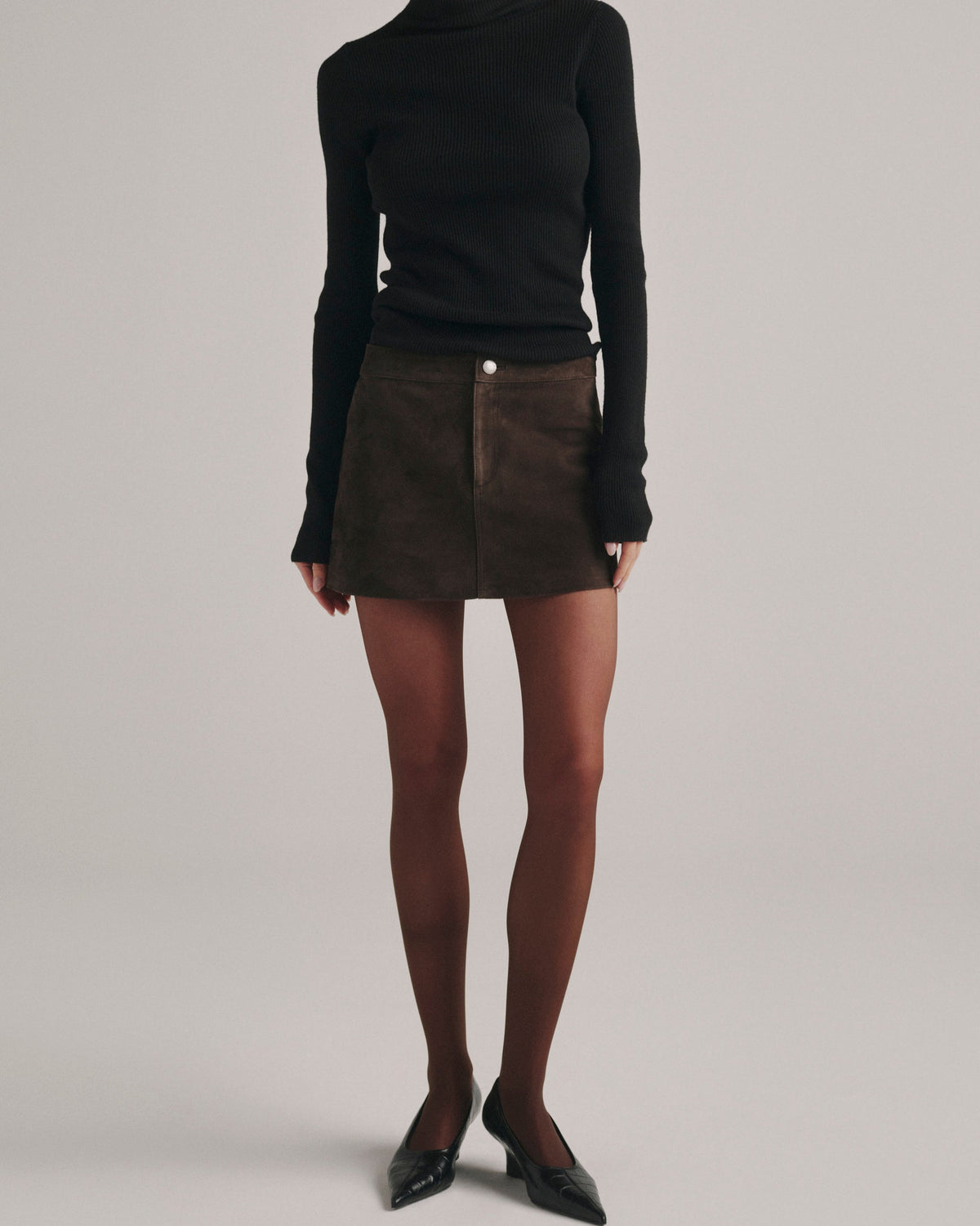 DL1961 Avalon Low Rise Mini Skirt