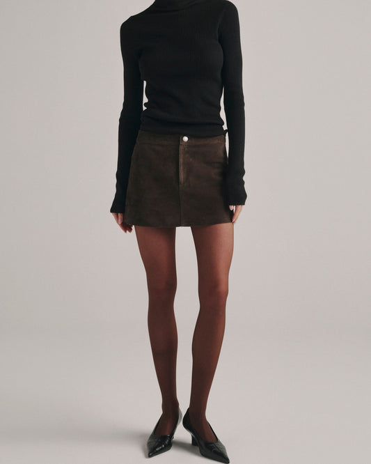 DL1961 Avalon Low Rise Mini Skirt