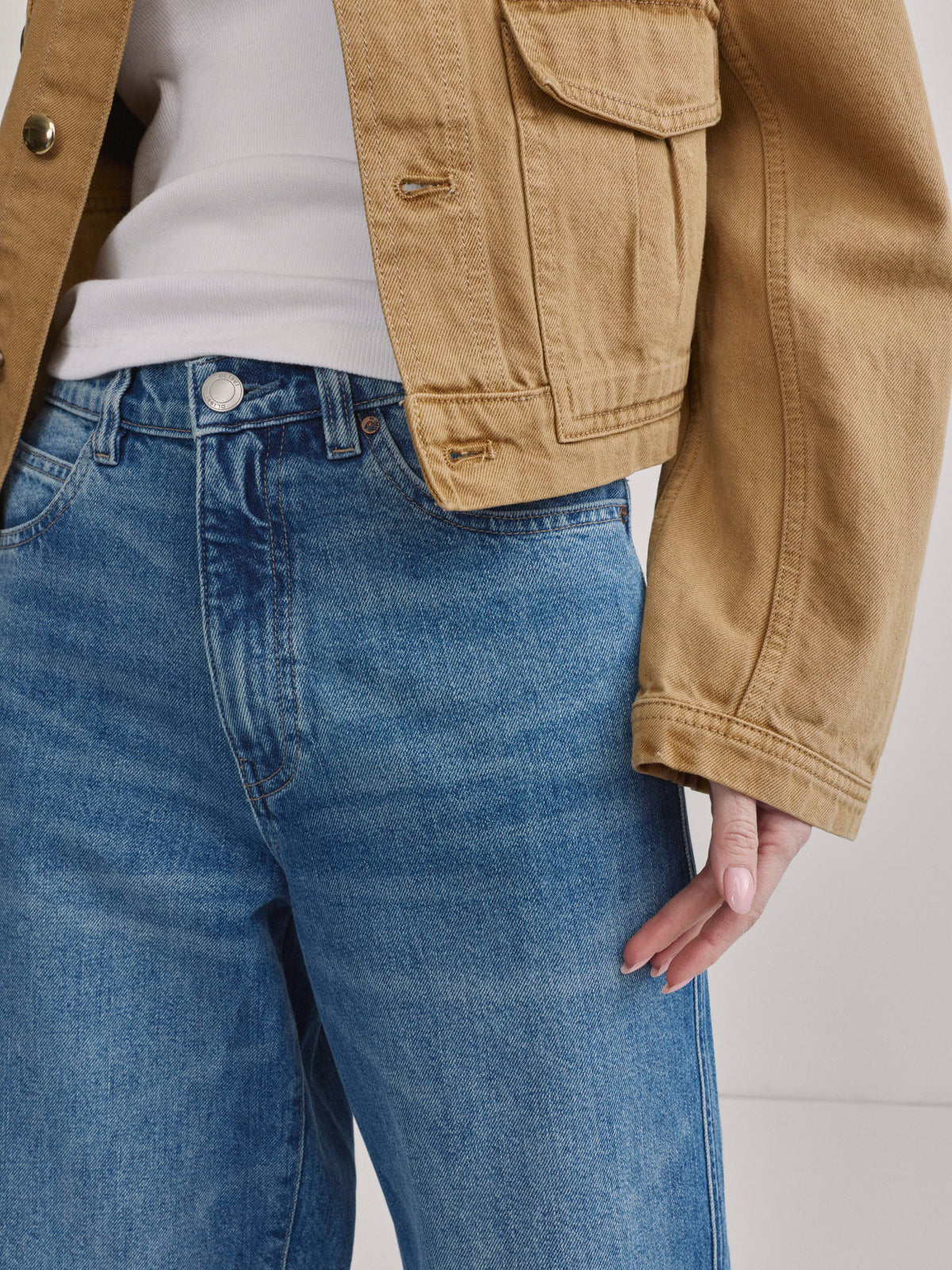 DL1961 Boxy Denim Jacket