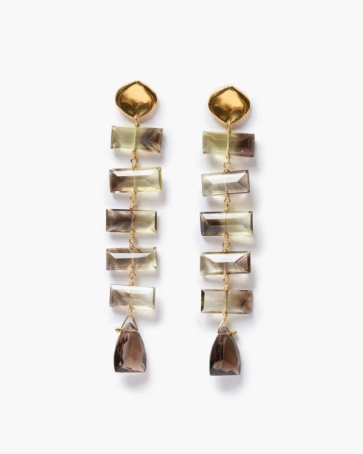 Chan Luu Smokey Quartz Earrings