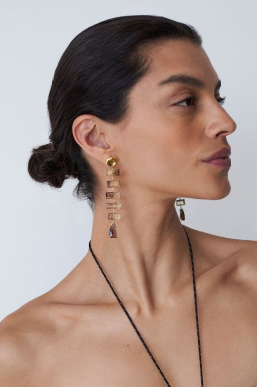 Chan Luu Smokey Quartz Earrings