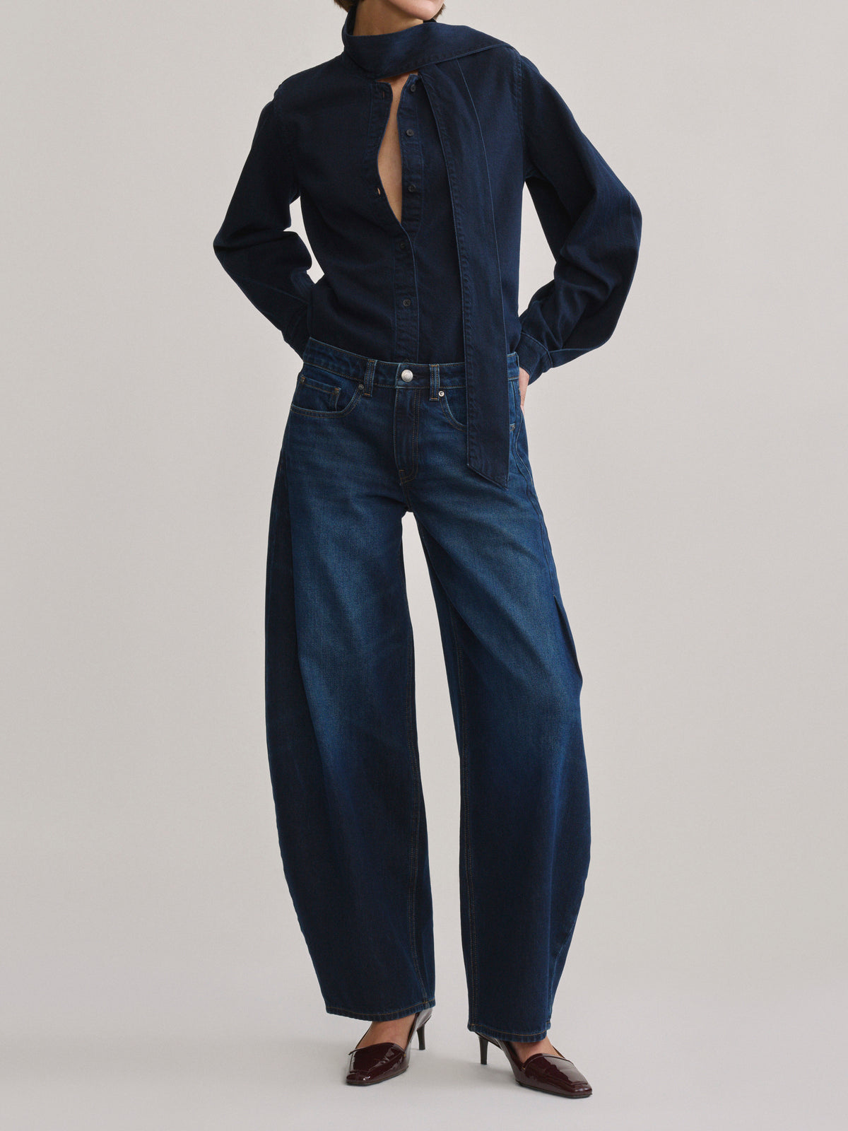 DL1961 Simone Tie Shirt
