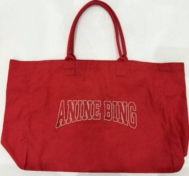 Anine Bing Leo Canvas Tote