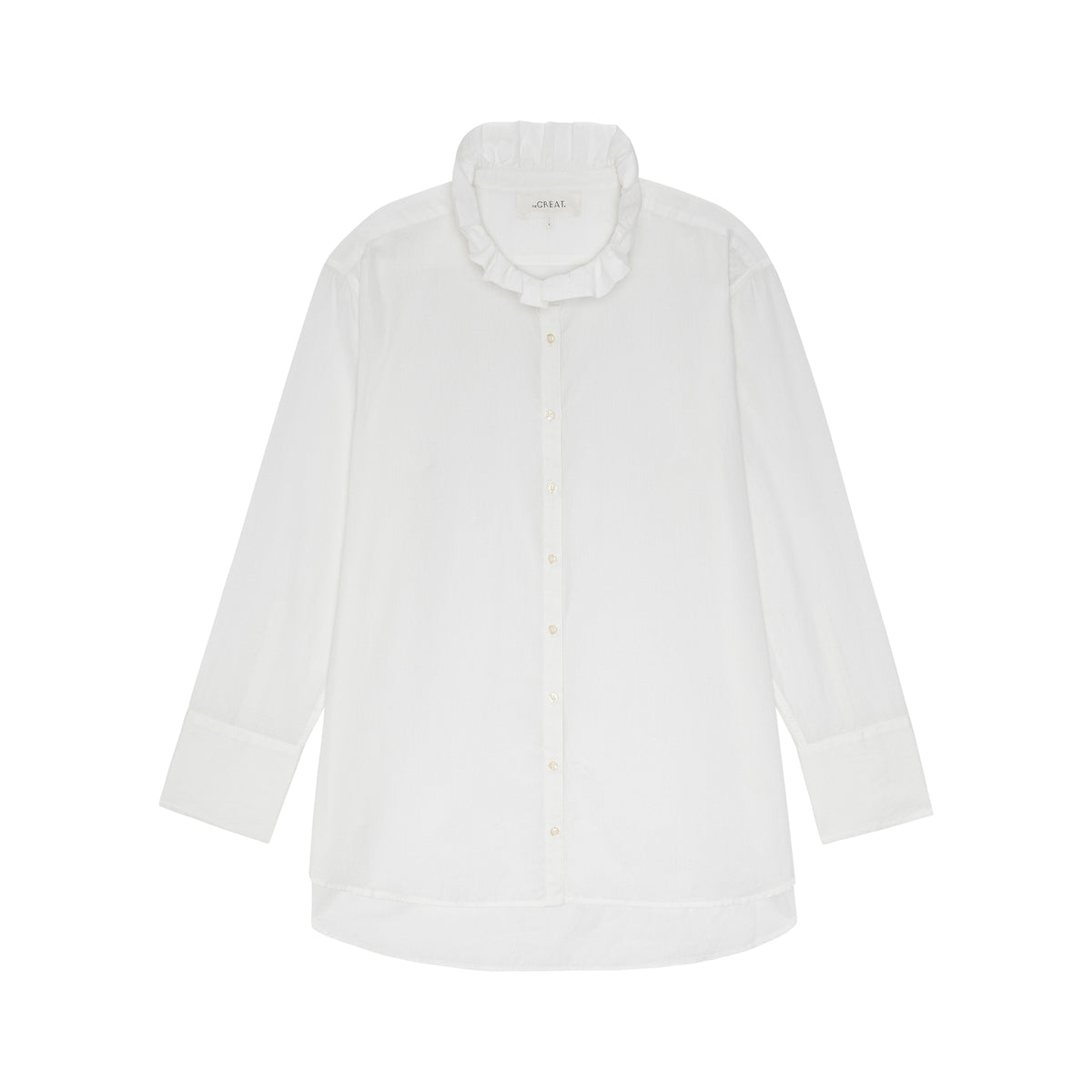 The Great The Ruffle Neck Shirt